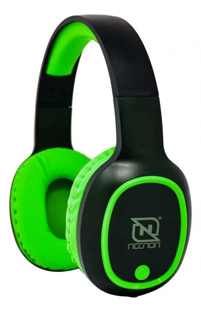Necnon Audífonos con Micrófono NBH-04 Pro, Bluetooth, Inalámbrico, Verde