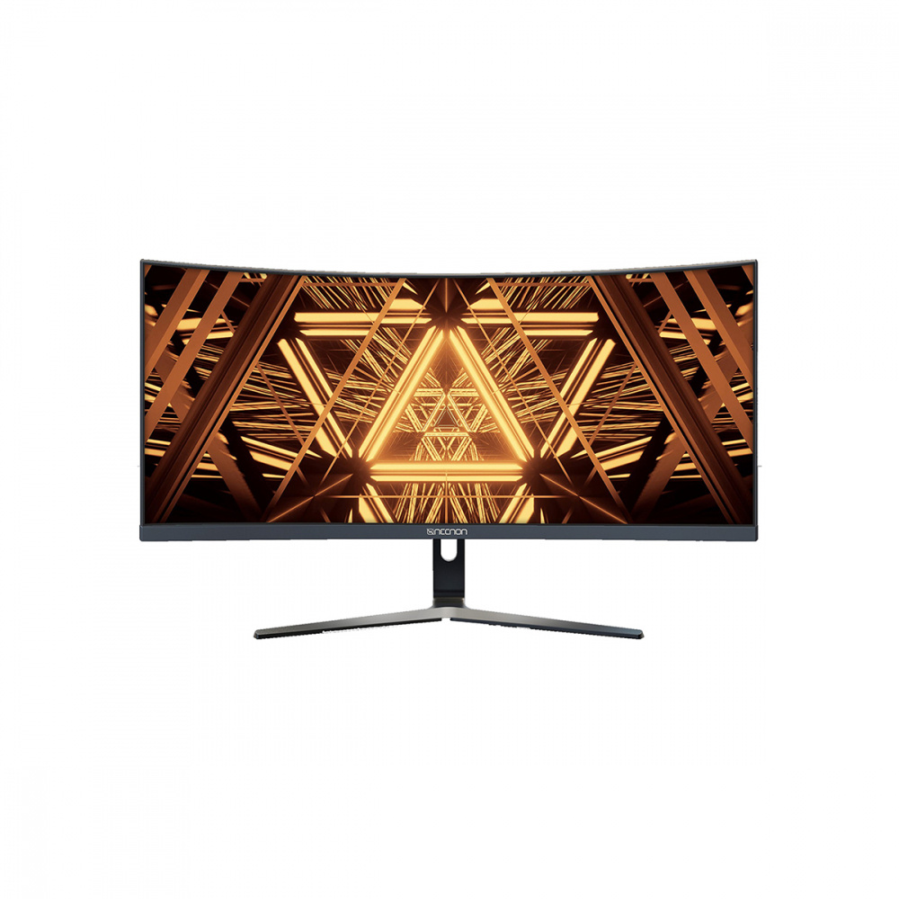 Monitor Gamer Curvo Necnon NUMG3001U2 LED 29.5", 2560x1080 Ultra Wide Full HD, FreeSync, 200Hz, HDMI/DisplayPort, Negro 