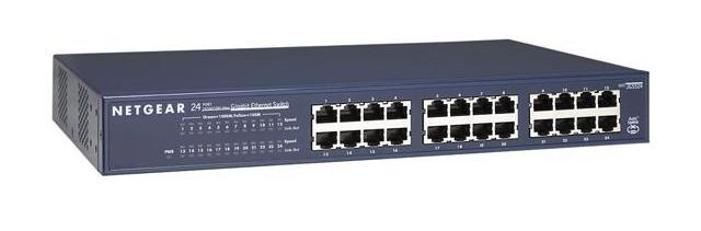 Switch Netgear Gigabit Ethernet ProSafe JGS524, 24 Puertos, 1 Gbit/s, 8000 Entradas - No Administrable