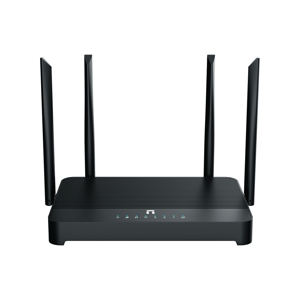 Netis Router NX31, Wi-Fi 6E, 4 x RJ-45 2402 Mbit/s WLAN, Inalámbrico, Doble Banda 2.4/5 GHz, 4 Antenas Externas, de 5 dBi
