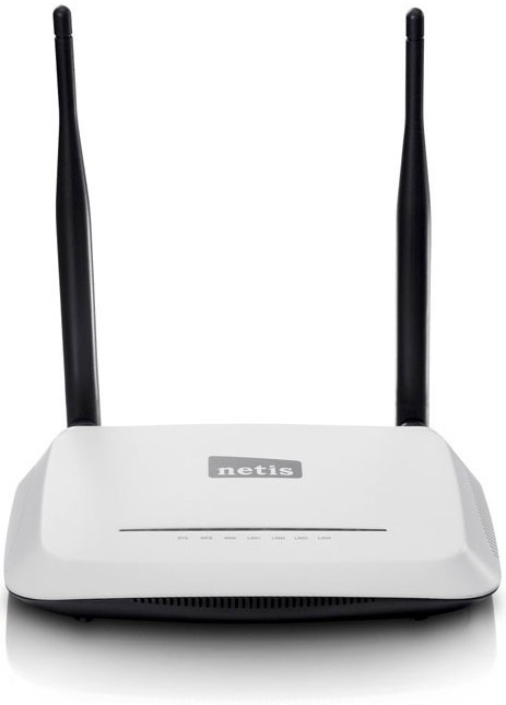 Router Netis Ethernet WF2419D, Inalámbrico, 5x RJ-45, 300 Mbit/s, 2 Antenas Desmontables de 5dBi