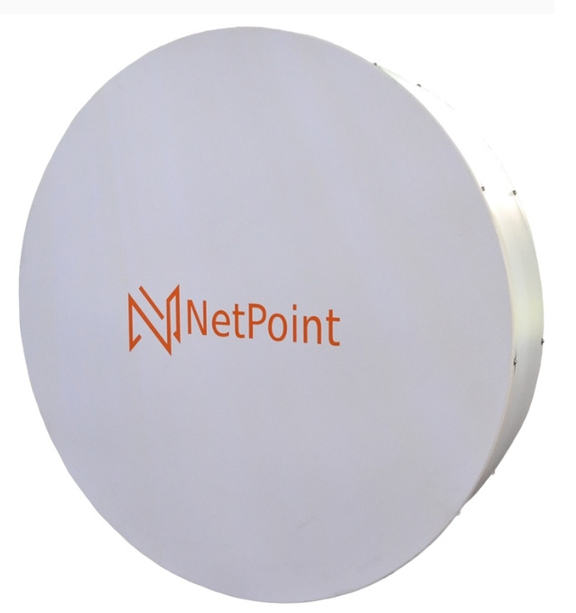 Netpoint Antena Direccional NP11, 38 dBi, 10.1 - 11.7 GHz