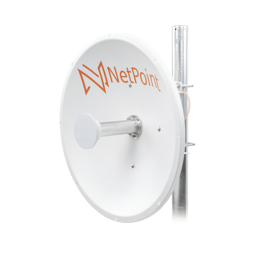 Netpoint Antena Direccional NP1GEN2, 30 dBi, 4.9 - 6.4GHz 