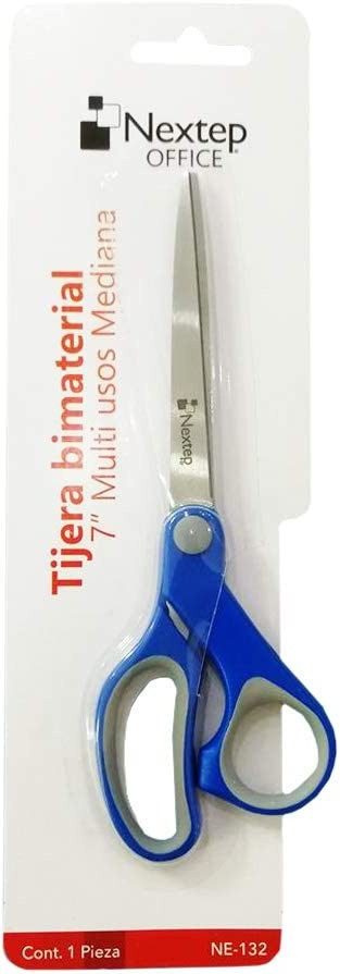Nextep Tijeras Multiusos NE-132, 7", Acero Inoxidable, 6 Piezas