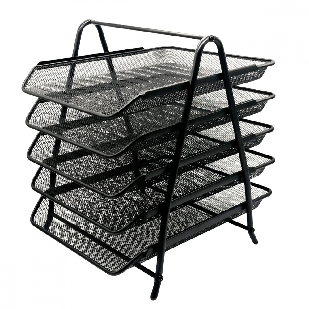 Nextep Charola de 5 Niveles NE-162GN, Tamaño Oficio, Metal