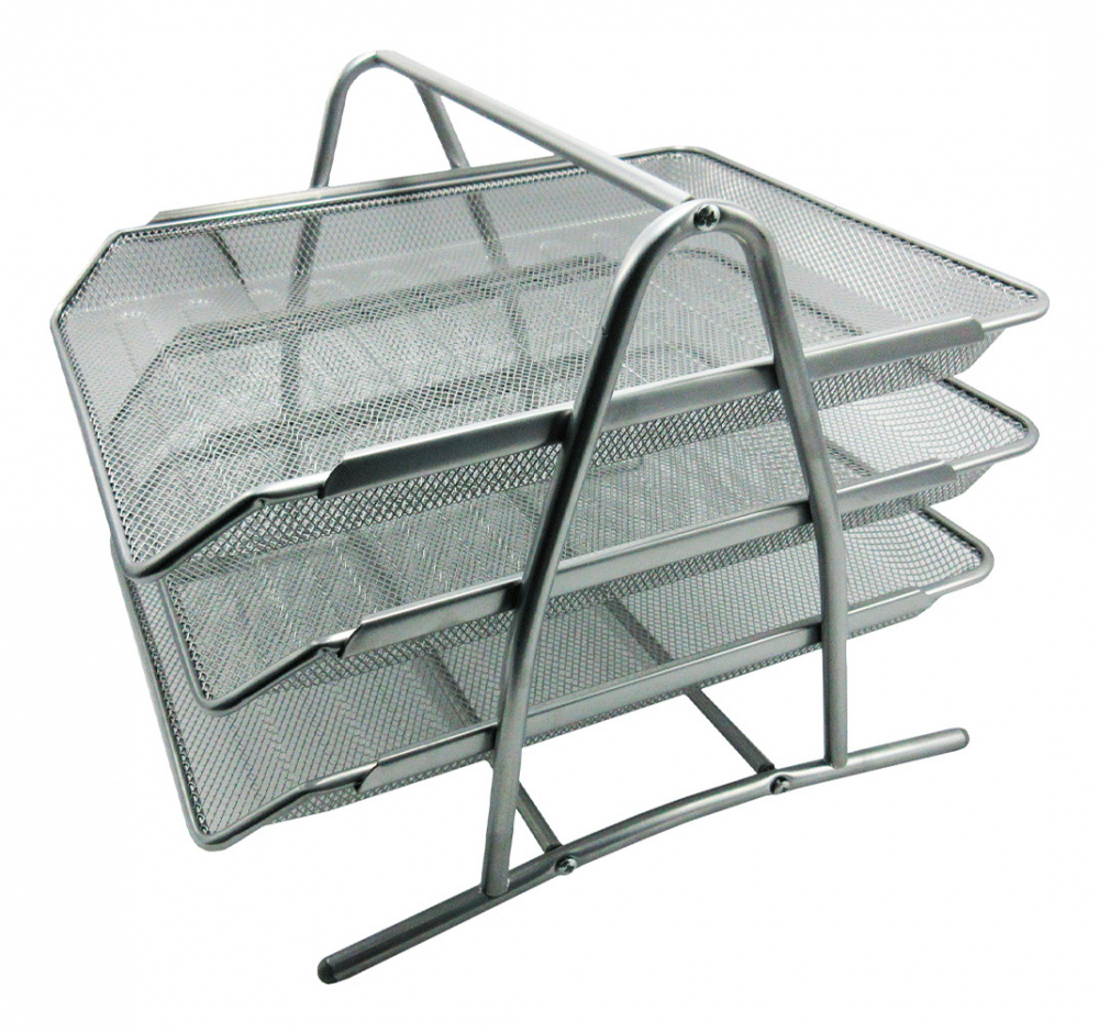 Nextep Charola de 3 Niveles NE-162P, Tamaño Oficio, Metal