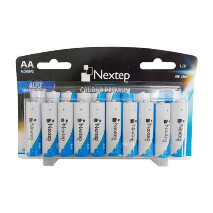 Nextep Pila AA, 1.5V, 20 Piezas