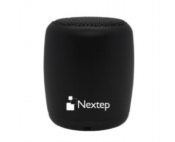 Nextep Bocina Portátil con Botón para Selfies NE-400, Bluetooth, Inalámbrico, Negro