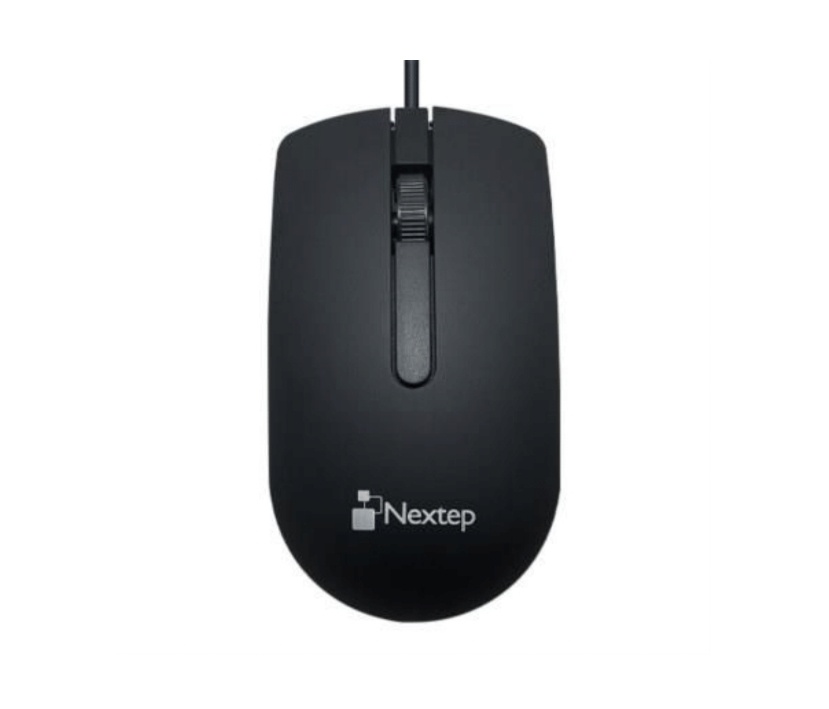 Mouse Nextep Óptico NE-414, Alámbrico, USB, 1000DPI, Negro