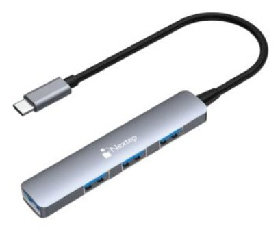 Nextep Docking Station NE-444C USB-C, 1 x USB-A 3.0, 3 x USB-A 2.0