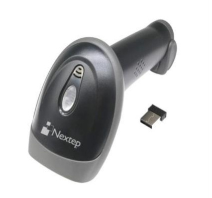 Nextep NE-503I Lector de Código de Barras Láser, 1D/2D - Incluye Cable USB