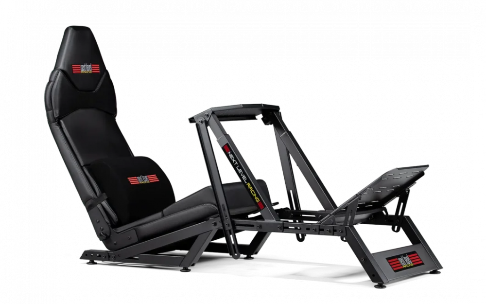 Next Level Racing Asiento Simulador F-GT, hasta 125kg, 2.2 Metros máx