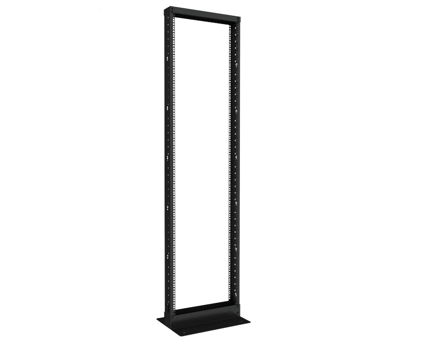 Nexxt Solutions Rack Abierto de 2 Postes 19", 25U, hasta 450Kg, Negro