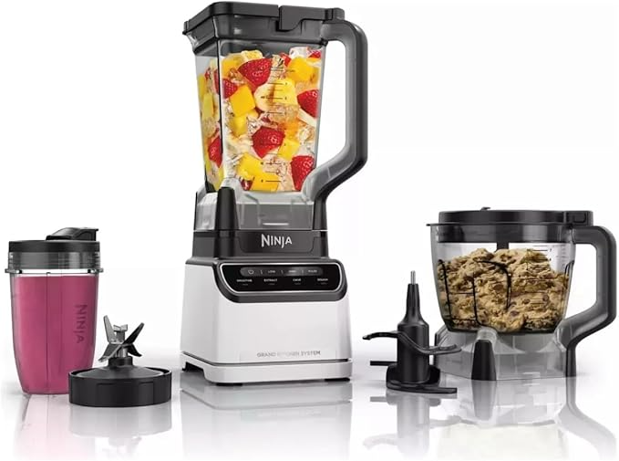 Ninja Licuadora Grand Kitchen System, 2 Litros, 1.200W, 4 Velocidades, Negro