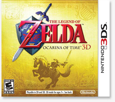 Nintendo The Legend of Zelda: Ocarina of Time 3D, Nintendo 3DS