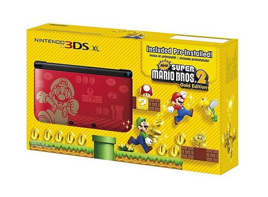 Nintendo 3DS XL Super Mario Bros 2, Rojo