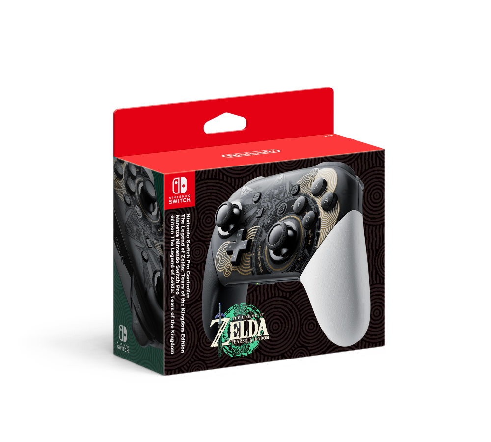 Nintendo Pro Controller, Inalámbrico, Edición The Legend of Zelda: Tears of the Kingdom, para Nintendo Switch