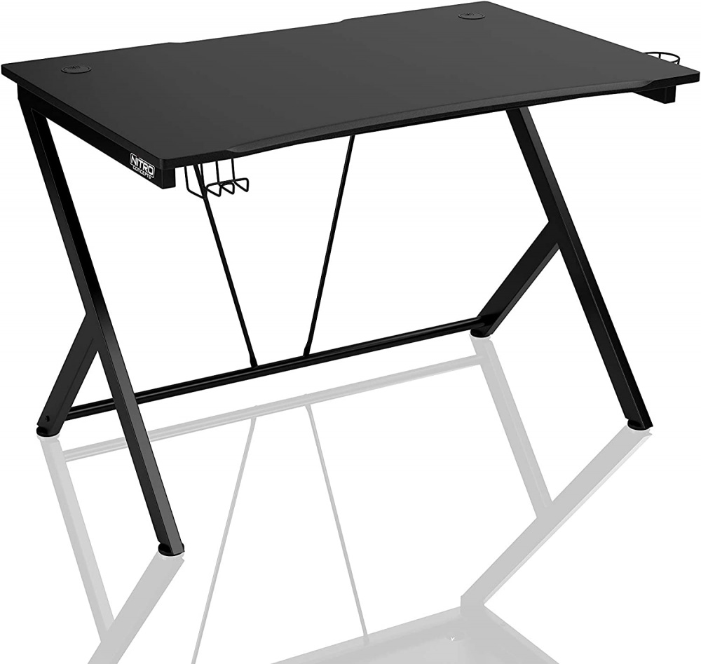 Nitro Concepts Escritorio Gamer D12, 116 x 75cm, Negro
