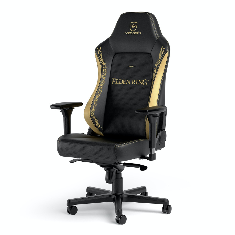 Noblechair Silla Gamer ELDEN RING EDITION, hasta 150Kg, Negro/Dorado