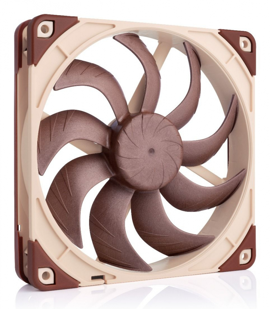 Ventilador Noctua NF-A14X25 G2 PWM, 140mm, 1500RPM, Café