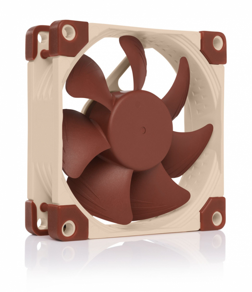 Ventilador Noctua NF-A8 PWM, 80mm, 2200RPM, Beige/Café 