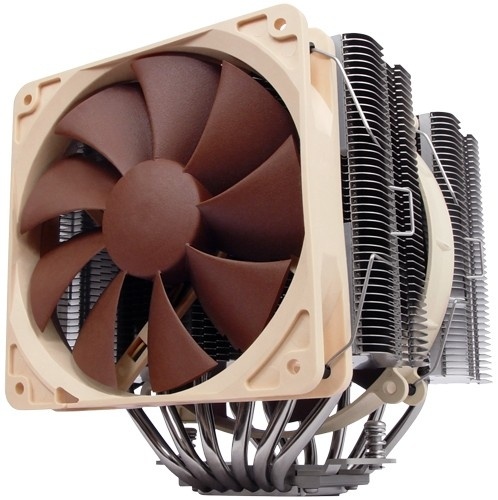 Ventilador Noctua NH-D14, S-1366, 1200RPM, Marrón