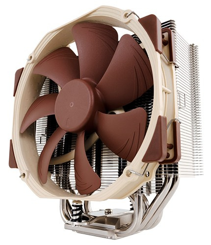 Disipador CPU Noctua NH-U14S, 120mm, hasta 1500RPM, Café/Plata