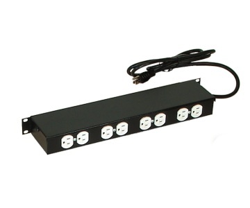 North System PDU para Rack 1U NORTH609-BKT, 15 A, 127V, 6 Contactos