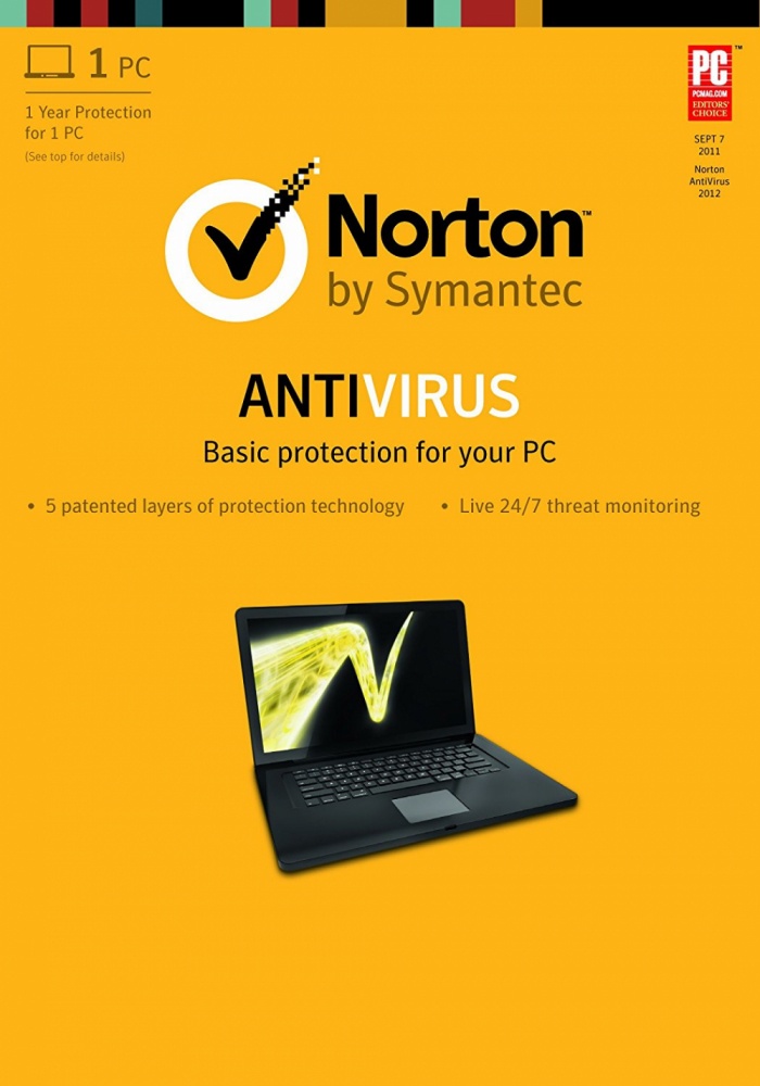 Norton LifeLock AntiVirus Basic Español, 1 Usuario, 1 Año, Windows