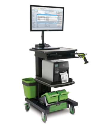 Nwc Estación de Trabajo de Pie y Sentado NB300NU2, hasta 20kg, para Monitor de 30"