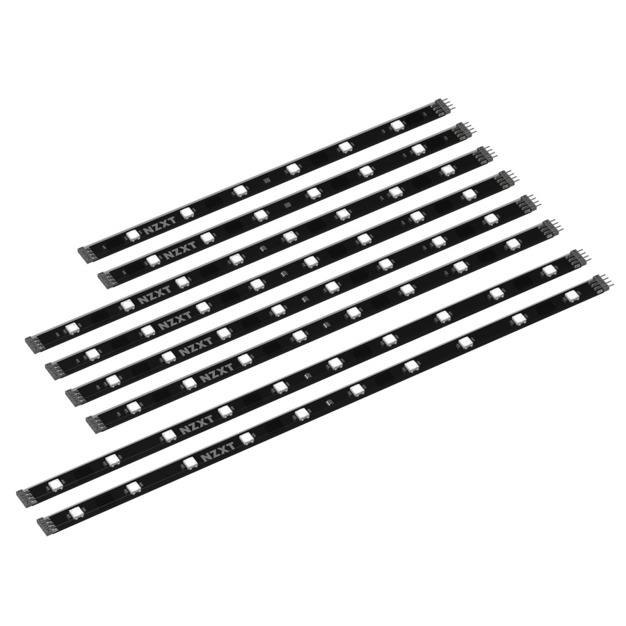 NZXT Tiras LED RGB HUE 2 Ambient, 2x 30cm/4x 25cm/2x 20cm