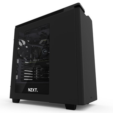 Gabinete NZXT H440 con Ventana, Midi-Tower, ATX/micro-ATX/mini-iTX, USB 2.0/3.0, sin Fuente, Negro