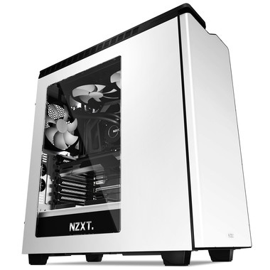 Gabinete NZXT H440 con Ventana, Midi-Tower, ATX/micro-ATX/mini-iTX, USB 2.0/3.0, sin Fuente, Blanco