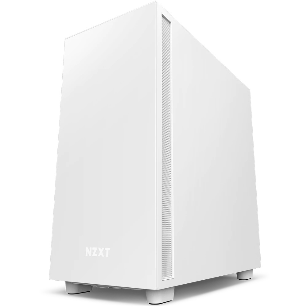 Gabinete NZXT H7, Midi-Tower, ATX/Micro-ATX/Mini-ITX, USB 3.0, sin Fuente, 1 Ventilador Instalado, Blanco 