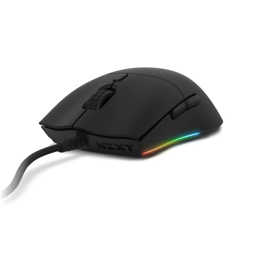 Mouse Gamer NZXT Óptico Lift, Alámbrico, USB-A, 16.000DPI, Negro