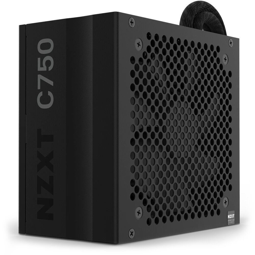 Fuente de Poder NZXT C750 Bronze 80 PLUS Bronze, Semi Modular, 24-pin ATX, 120mm, 750W