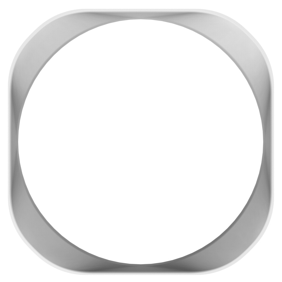 NZXT Marco para Ventilador Aer Trim, Blanco