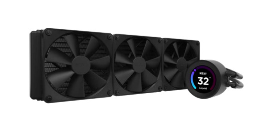 NZXT Kraken Elite 360 Enfriamiento Líquido para CPU, 3x 120mm, hasta 1800RPM, Negro 