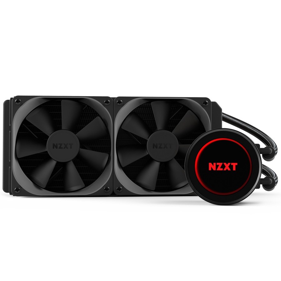 NZXT Kraken X52 Enfriamiento Liquido para CPU, 2x 120mm, 500-2000RPM