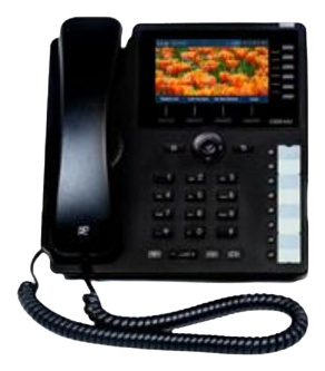 Obihai Teléfono IP OBI1062PA 4.3", Alámbrico, 24 líneas, 30 Teclas Programables, Altavoz, Negro