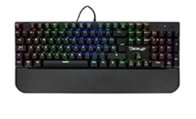 Teclado Gamer Ocelot Gaming Mech 2 RGB, Teclado Mecánico, Switch Red, Alámbrico, Negro (Español)