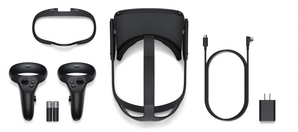Oculus Lentes de Realidad Virtual Quest, 64GB, Negro