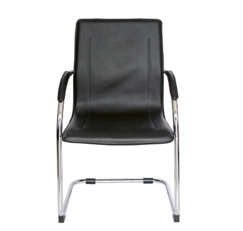 Offiho Silla OHV-54, Respaldo acolchado, Negro