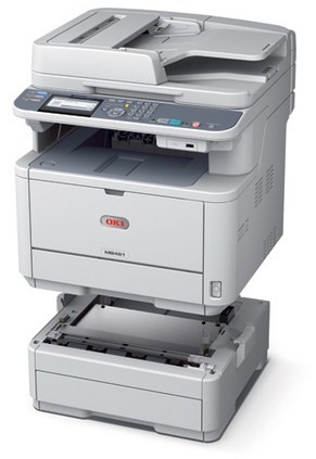 Multifuncional OKI MB461+LP, Blanco y Negro, LED, Print/Scan/Copy