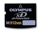 Memoria Flash Olympus, Tarjeta de imagen xD, 512MB