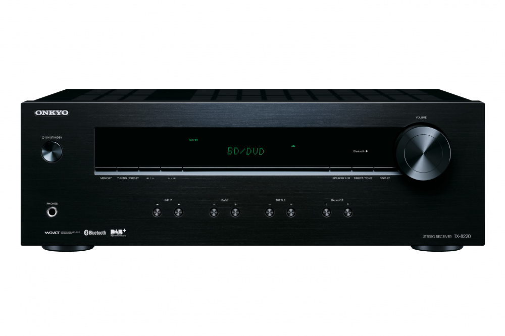 Onkyo Receptor Estéreo TX-8220, 2.1 Canales, Bluetooth, Negro
