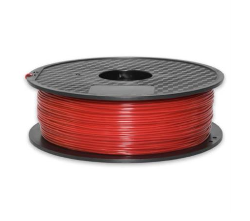 Onsun 3D Bobina de Filamento PLA+, 1.75mm, 1Kg, Rojo