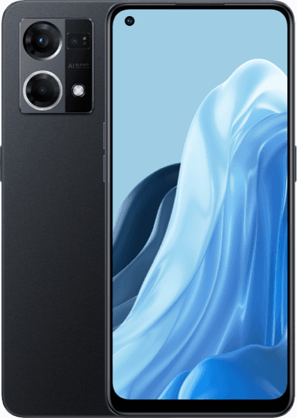 OPPO Reno 7  6.43" Dual SIM, 128GB, 8GB RAM, Negro