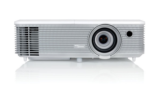 Proyector Optoma EH400+ DLP, 1080p 1920 x 1080, 4000 Lúmenes, con Bocinas, Gris