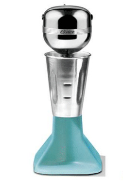 Chocomilera Oster 440-20/2523, 0.75 Litros, 2 Velocidades, Turquesa/Acero Inoxidable